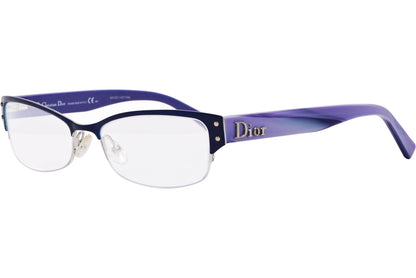 Christian Dior Browline Purple Eyeglasses Frame Model: CD3748-V43