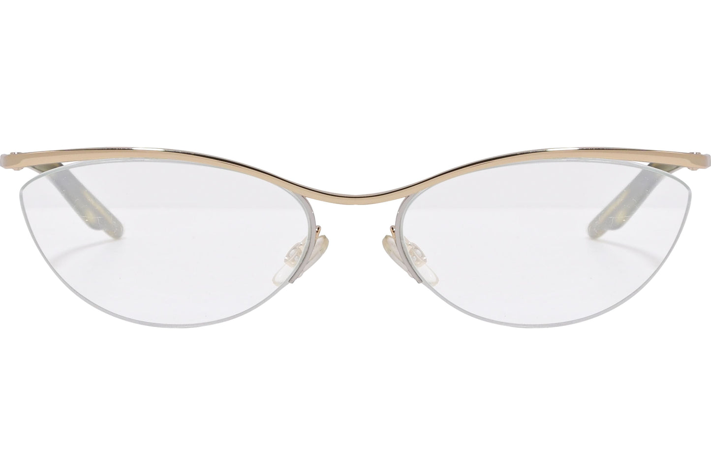 Christian Dior Oval Gold Eyeglasses Frame Model: CD3752-J5G