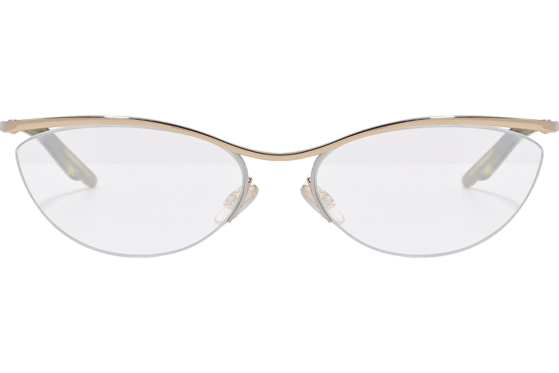 Christian Dior Oval Gold Eyeglasses Frame Model: CD3752-J5G