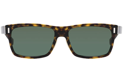 Christian Dior Tortoise Color  Sunglasses Viewed Front Angle.