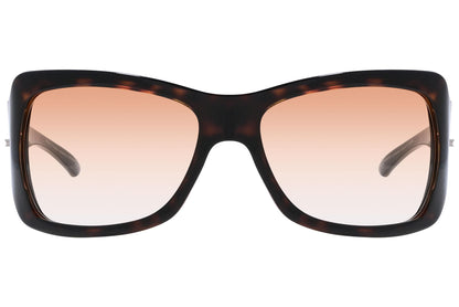 Christian Dior Tortoise Color  Sunglasses Viewed Front Angle.