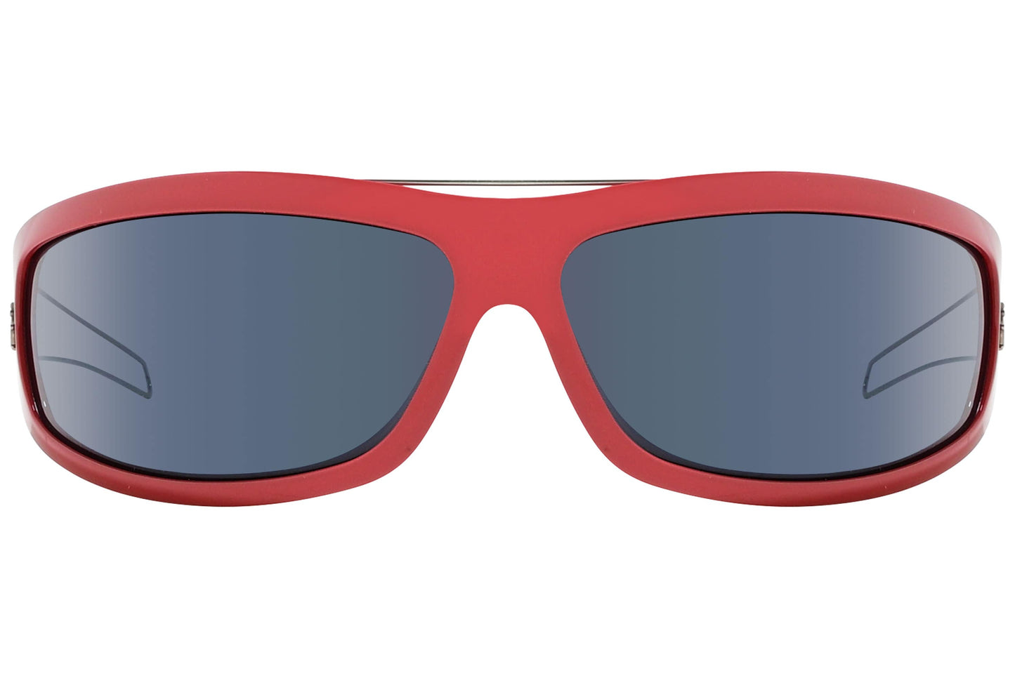 Christian Dior Red Color  Sunglasses Viewed Front Angle.