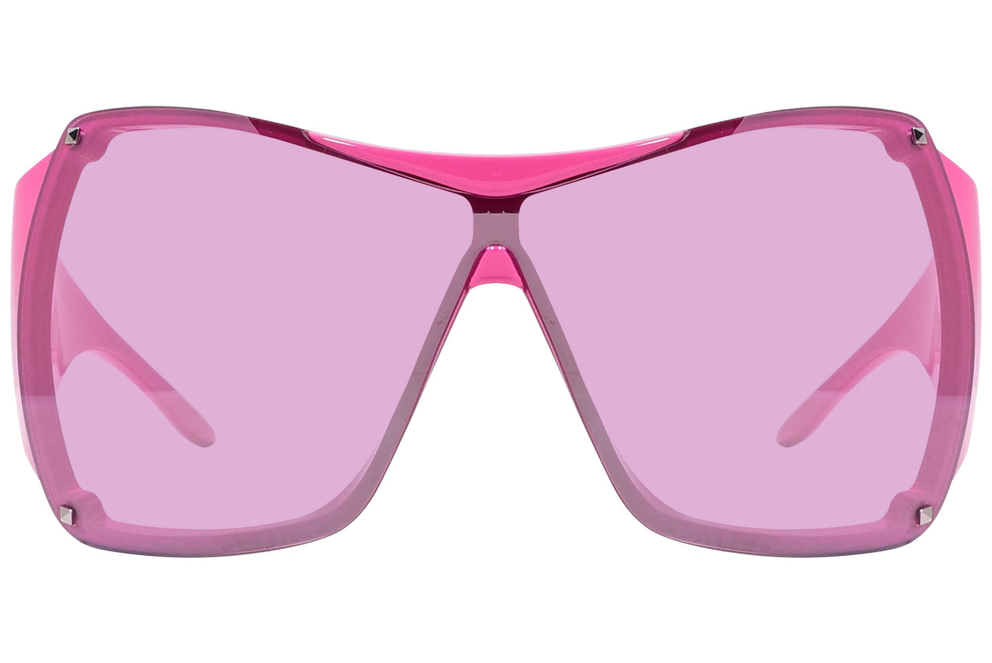 Christian Dior Pink Color  Sunglasses Viewed Front Angle.