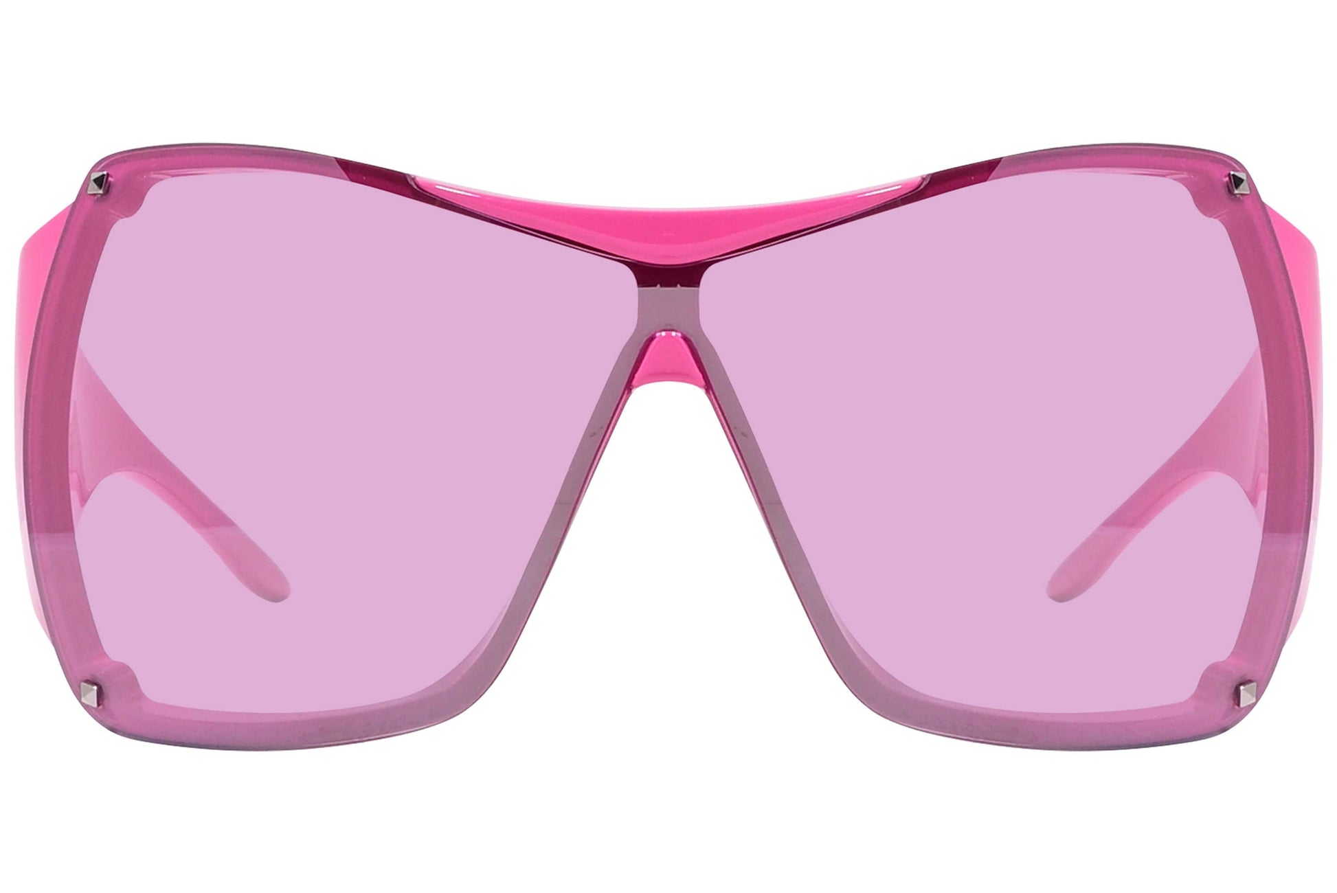 Christian Dior Pink Color  Sunglasses Viewed Front Angle.