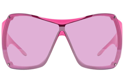 Christian Dior Pink Color  Sunglasses Viewed Front Angle.