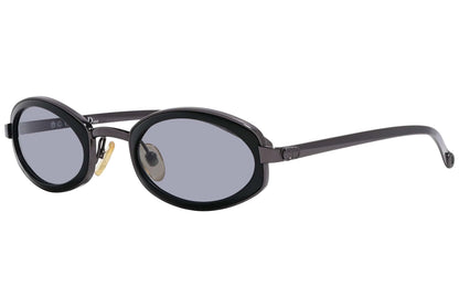 Christian Dior Black Color  Sunglasses Viewed From A 45-Degree Angle.