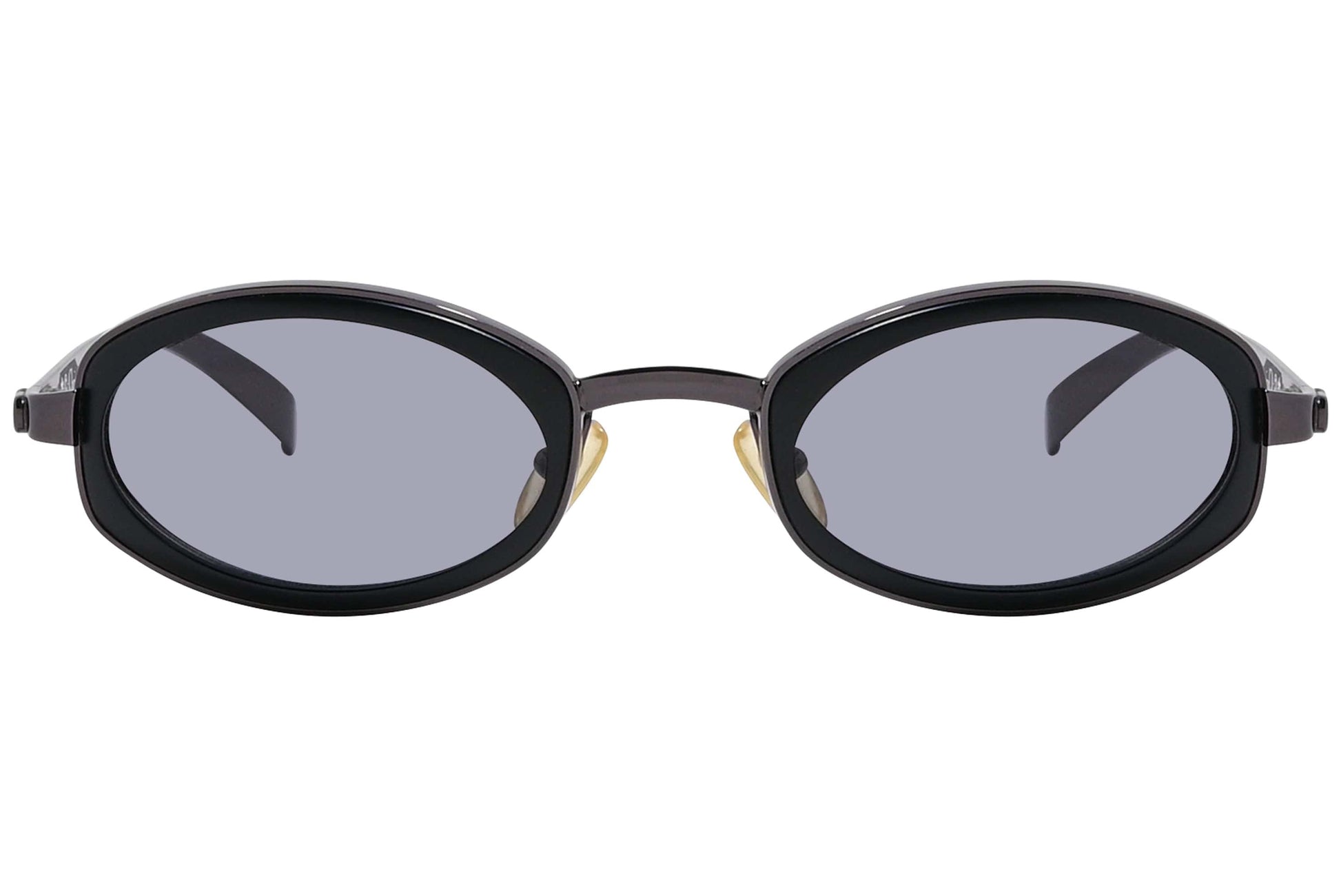 Christian Dior Black Color  Sunglasses Viewed Front Angle.