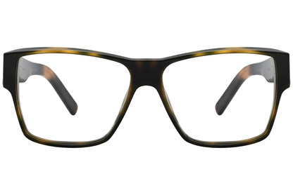 christian roth linan tortoise eyeglasses frame viewed from front.