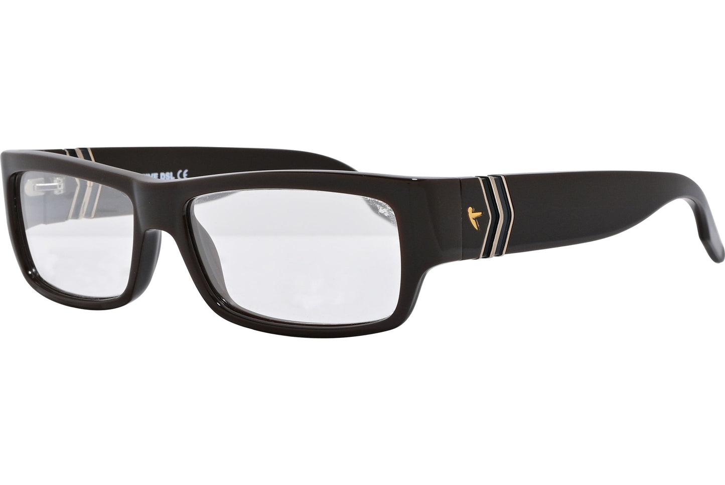 Diesel Rectangle Black Eyeglasses Frame Model: BLINZ-BEE-86L