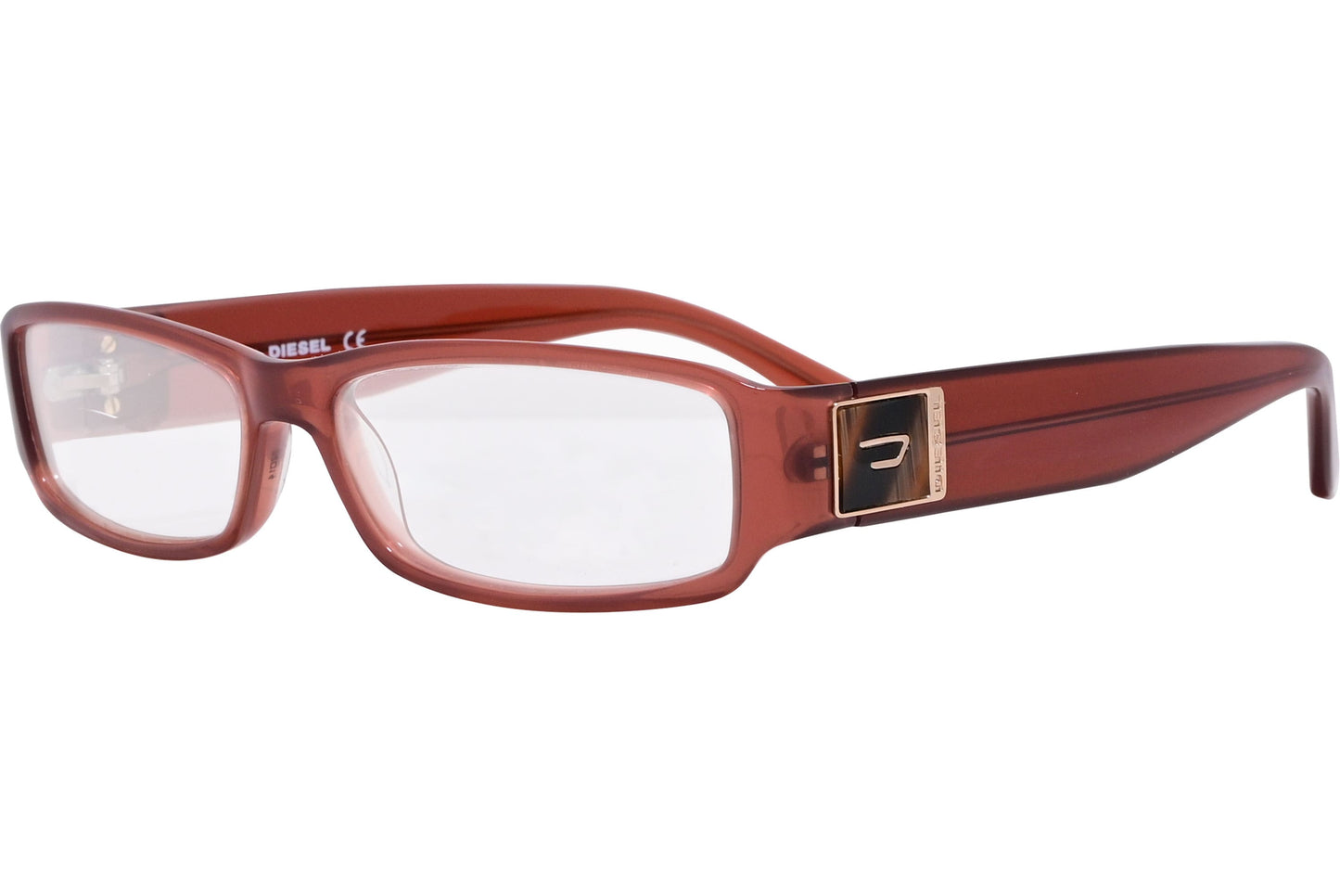 Diesel Rectangle Red Eyeglasses Frame Model: DV0046-PWP