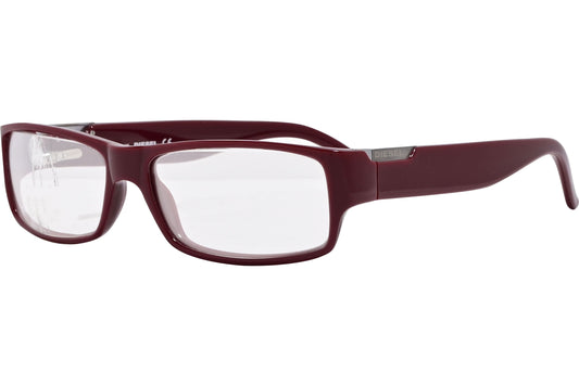 Diesel Rectangle Red Eyeglasses Frame Model: DV0047-M2Q