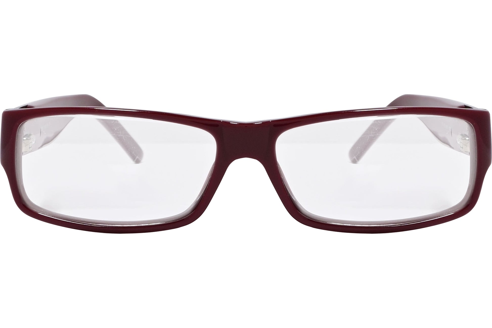 Diesel Rectangle Red Eyeglasses Frame Model: DV0047-M2Q