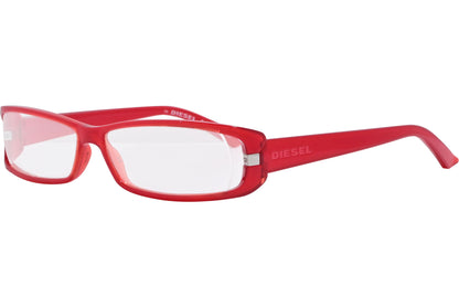 Diesel Rectangle Red Eyeglasses Frame Model: DV0100-TEH