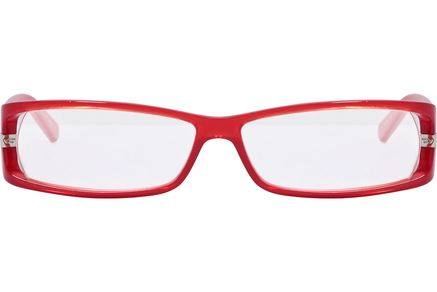 Diesel Rectangle Red Eyeglasses Frame Model: DV0100-TEH