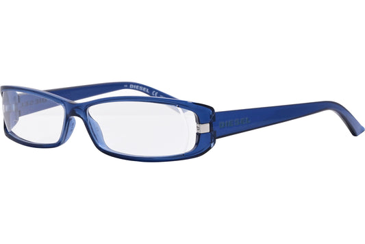 Diesel Rectangle Blue Eyeglasses Frame Model: DV0100-Z9Q