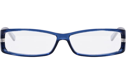 Diesel Rectangle Blue Eyeglasses Frame Model: DV0100-Z9Q