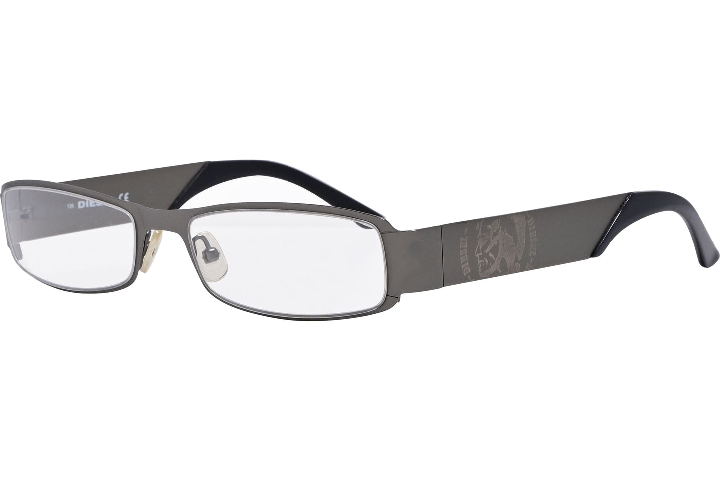 Diesel Rectangle Gray Eyeglasses Frame Model: DV0121-KIT