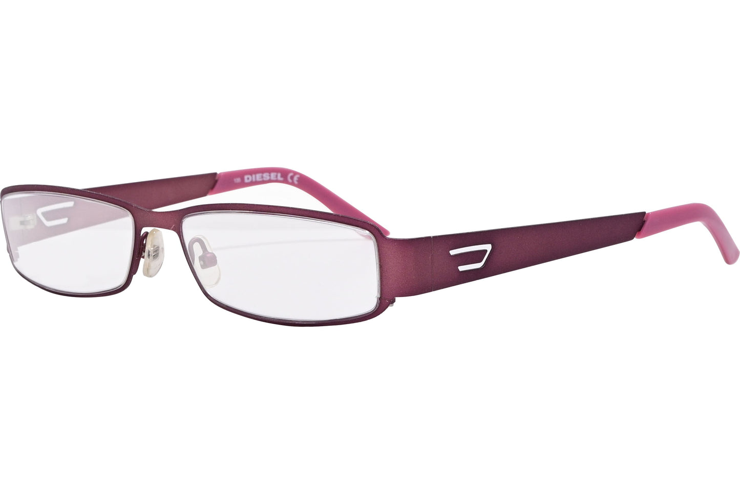 Diesel Rectangle Pink Eyeglasses Frame Model: DV095-TDS