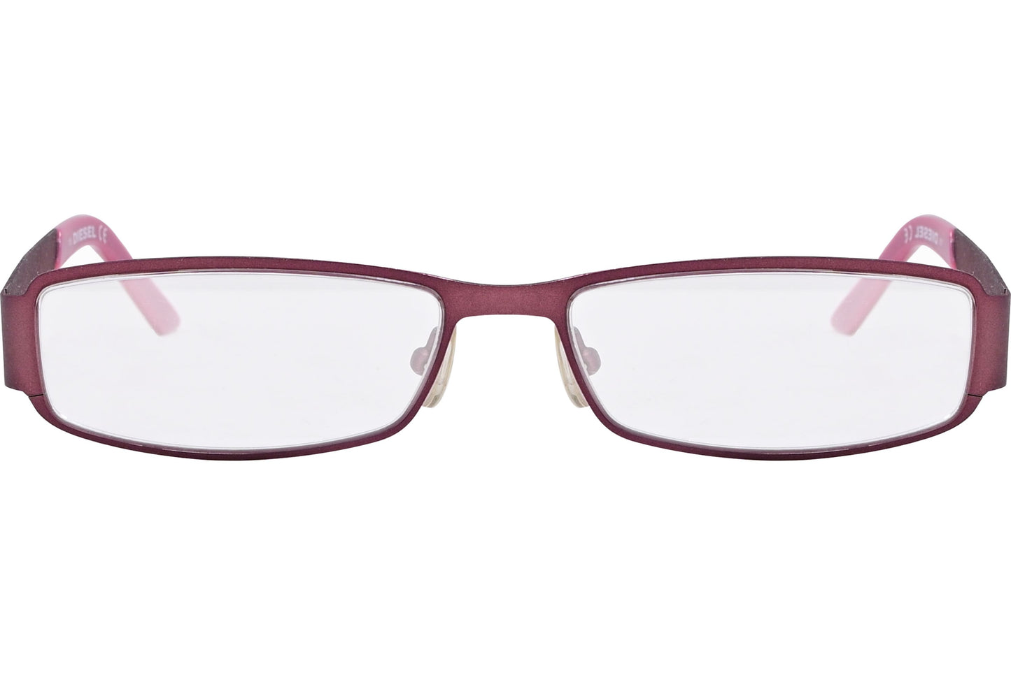 Diesel Rectangle Pink Eyeglasses Frame Model: DV095-TDS