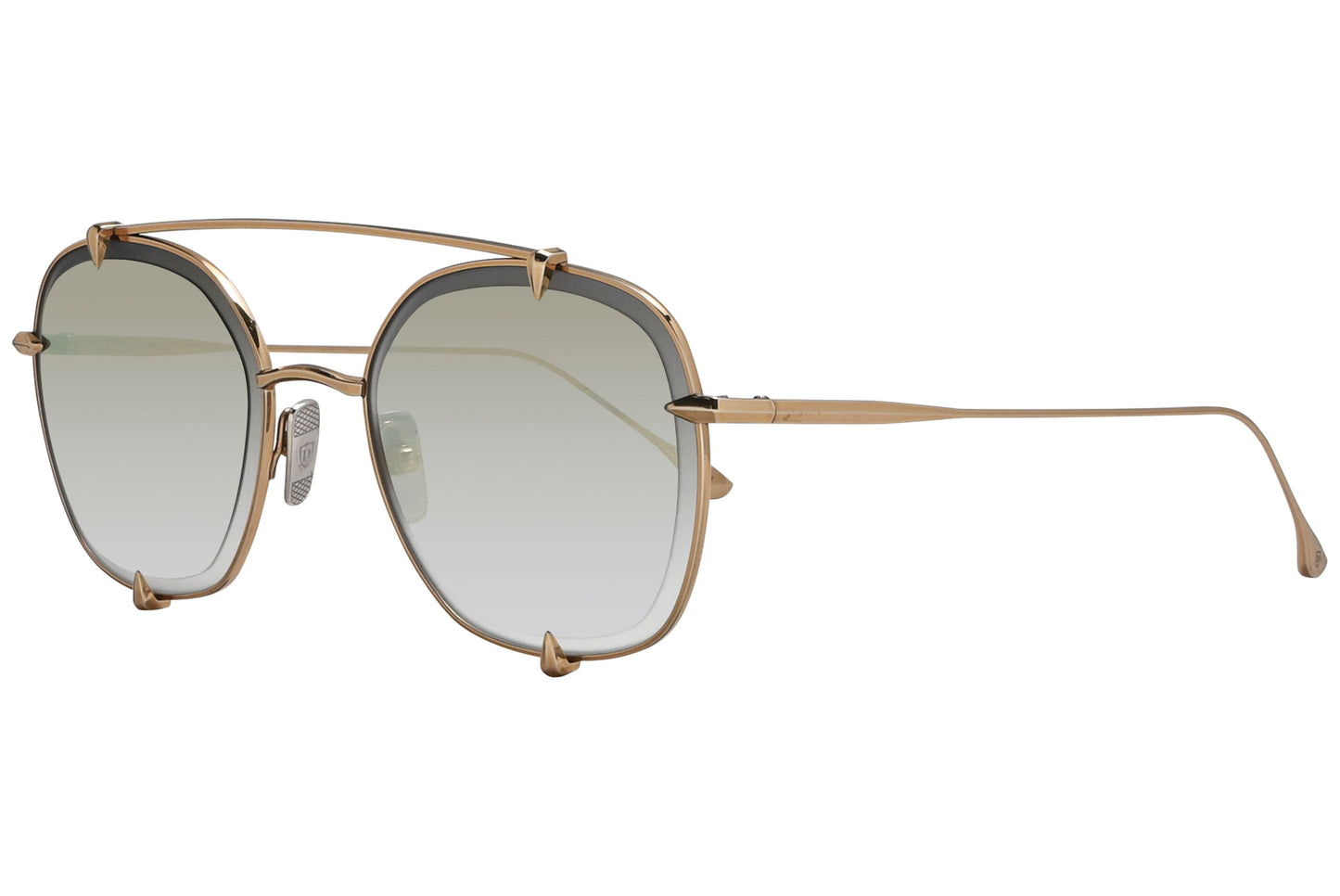 Dita Aviator Gold Sunglasses Model: 23009-RGD Side View