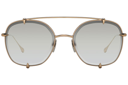 Dita Aviator Gold Sunglasses Model: 23009-RGD Front View