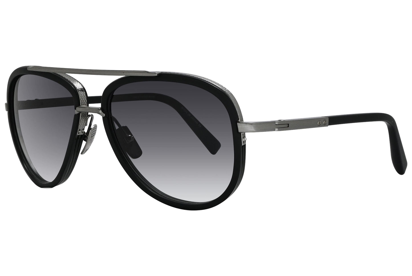 Dita Aviator Black Silver Sunglasses Model: DRX2031-BLK-SLV Side View