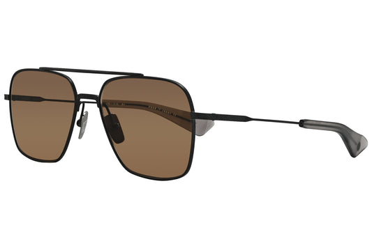 Dita Aviator Black Sunglasses Model: DTS111-BRW-AR Side View