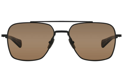 Close-up of frame and lens detail on Dita DTS111 Aviator Sunglasses