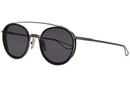 Side view of Dita Aviator Sunglasses DTS115 with black frame