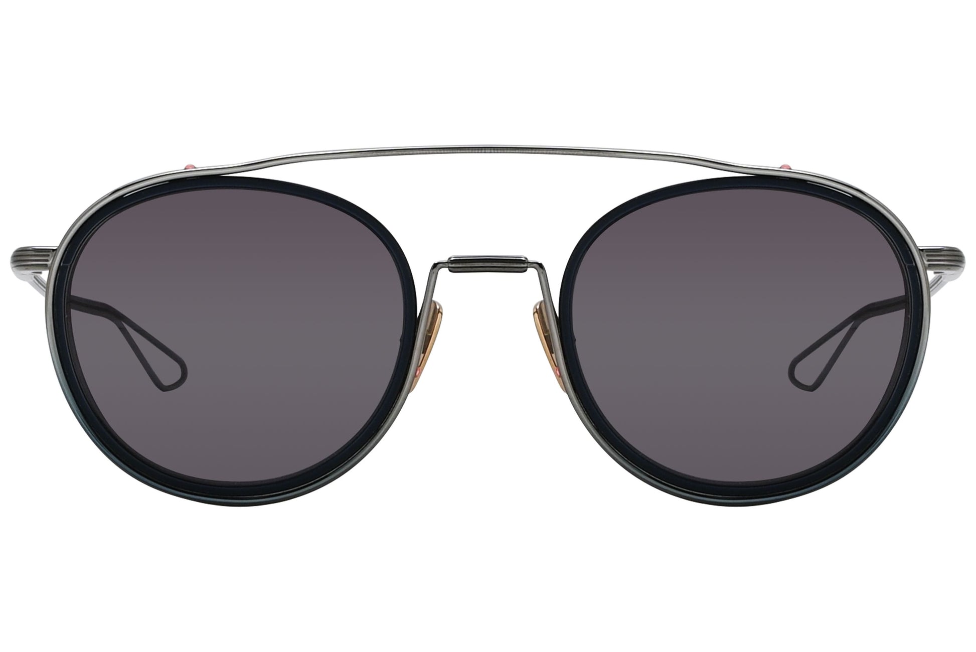 Dita Aviator Black Sunglasses Model: DTS115-PLD-MID Front View