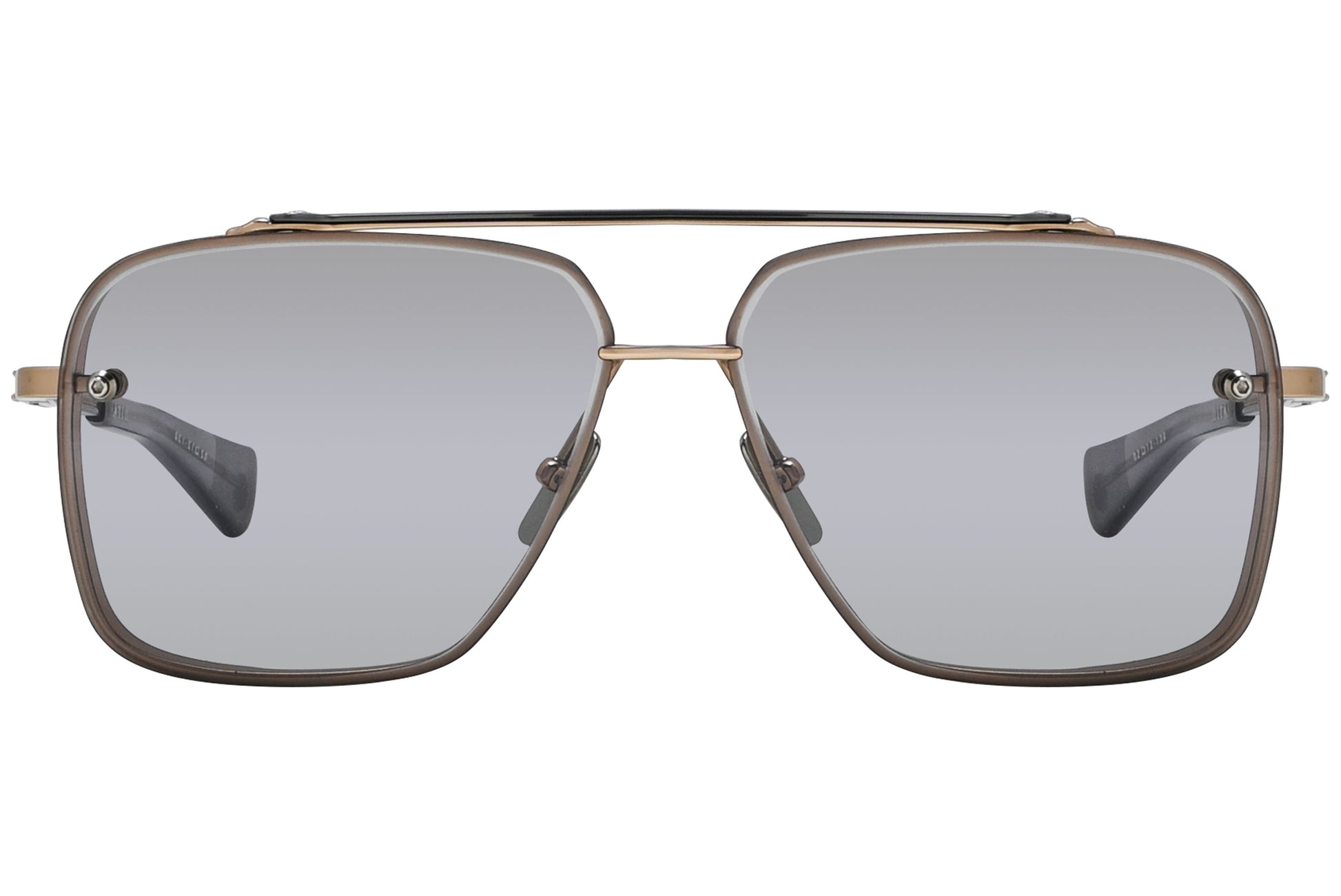 Close-up of bronze and silver frame detailing on Dita DTS117