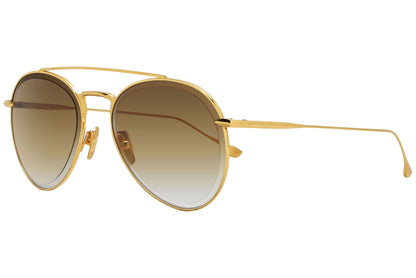 Dita Aviator Gold Sunglasses Model: DTS502-GLD Side View