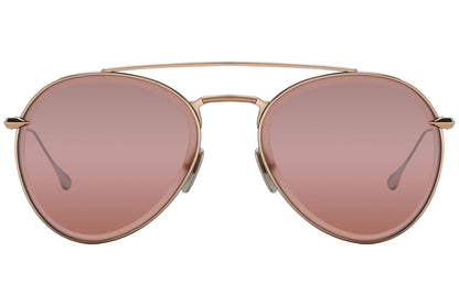 Dita Aviator Rose Gold Sunglasses Model: DTS502-RSE-SIL Front View