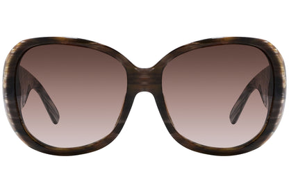Dolce & Gabbana Aviator Brown with silver Sunglasses Model: DG4033-919/87 Front View