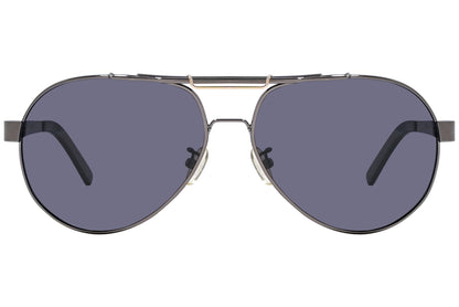 Dolce & Gabbana Gray Color Aviator Sunglasses Viewed From Front Angle.