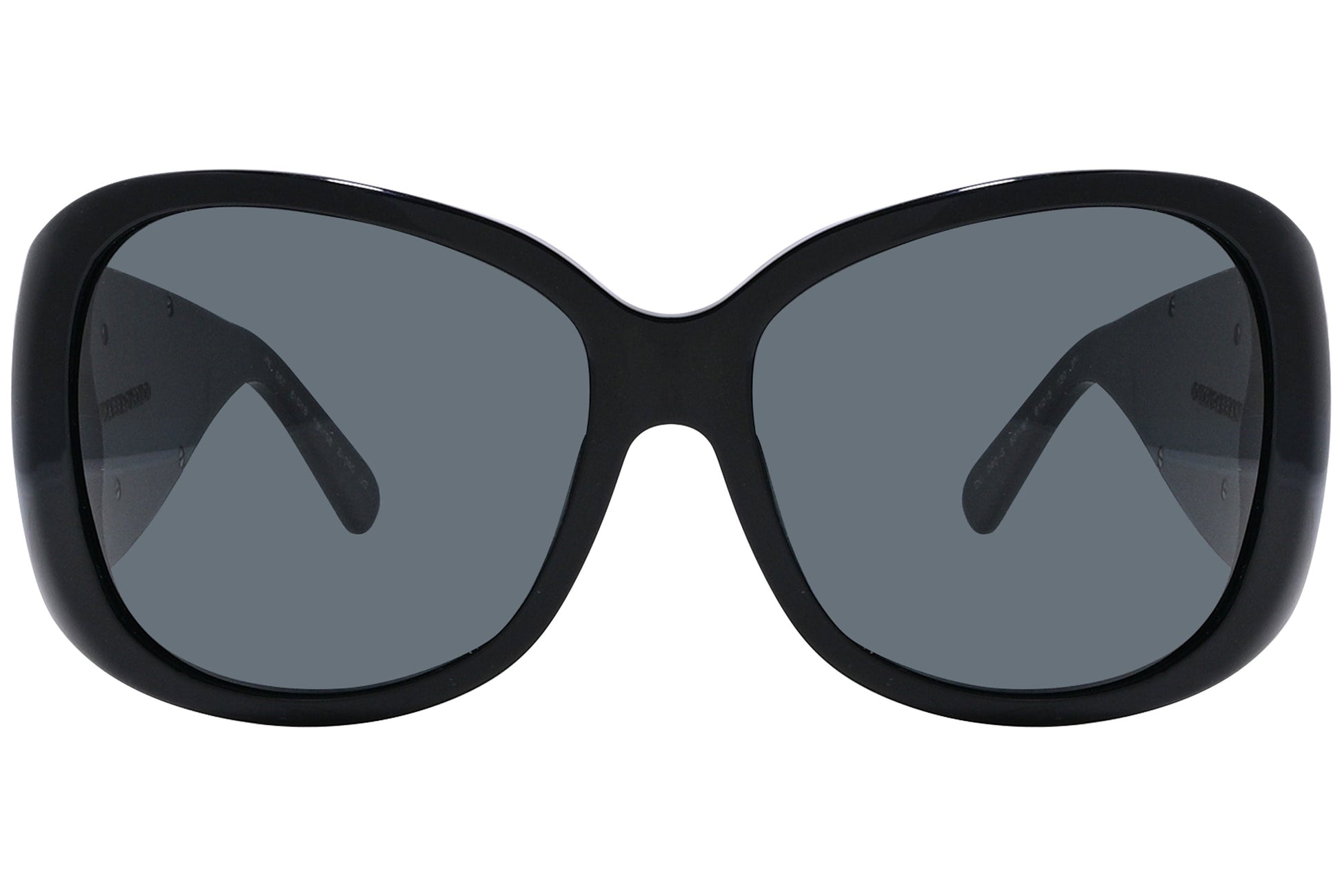 Dolce & Gabbana Black Color Geometric Sunglasses Viewed From Front Angle.