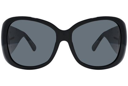 Dolce & Gabbana Black Color Geometric Sunglasses Viewed From Front Angle.