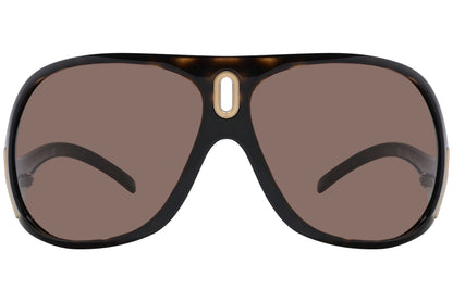 Dolce & Gabbana Tortoise Color Aviator Sunglasses Viewed From Front Angle.