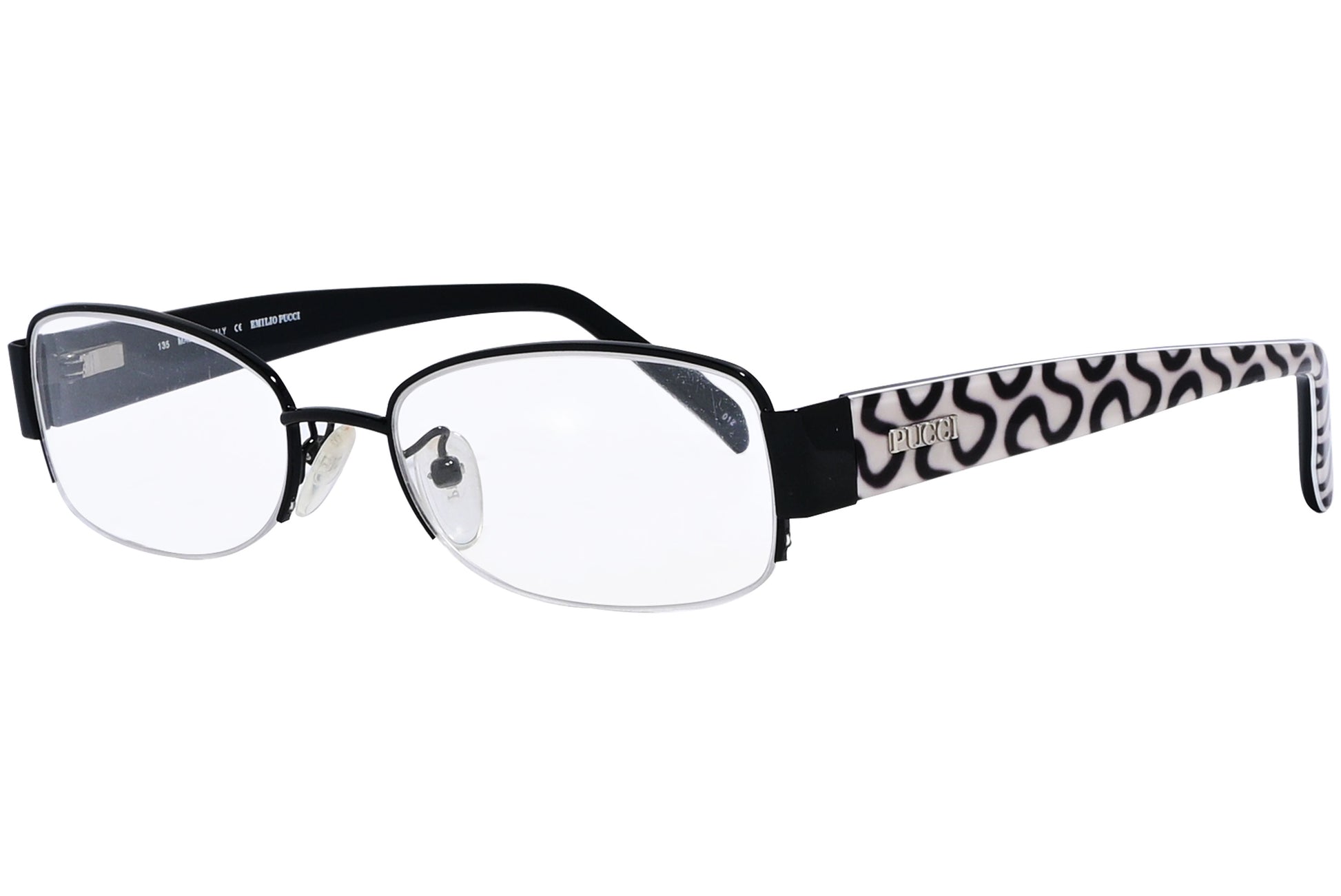 Emilio Pucci eyeglasses side view