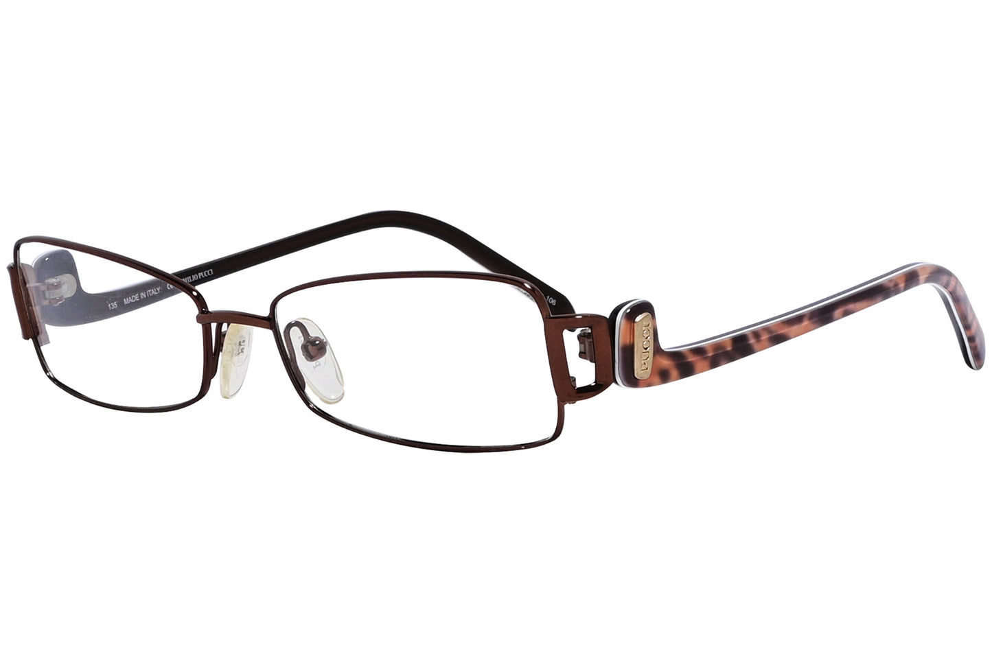 Emilio Pucci eyeglasses side view