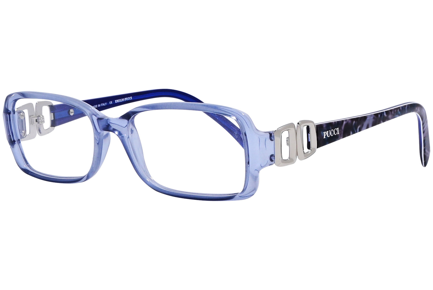 Emilio Pucci eyeglasses side view