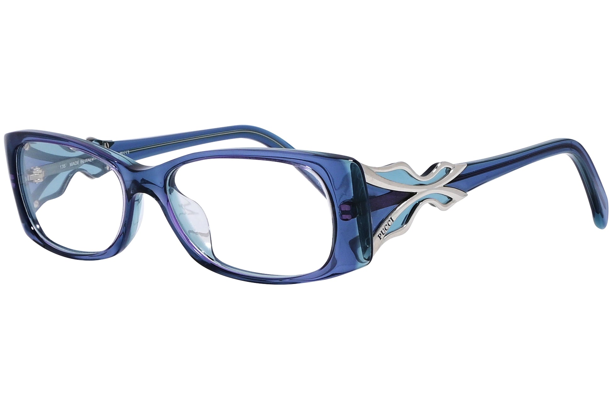 Emilio Pucci eyeglasses side view