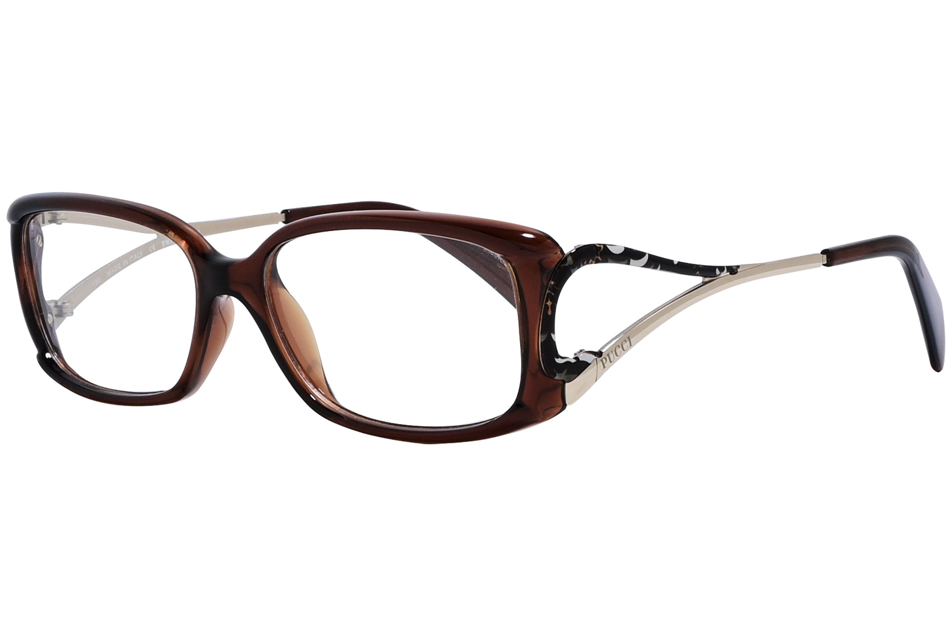 Emilio Pucci eyeglasses side view