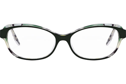 Emilio Pucci Oval Black Eyeglasses Frame Model: EP2650-024