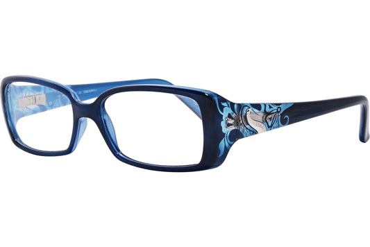 Emilio Pucci Rectangle Blue Eyeglasses Frame Model: EP2661-428