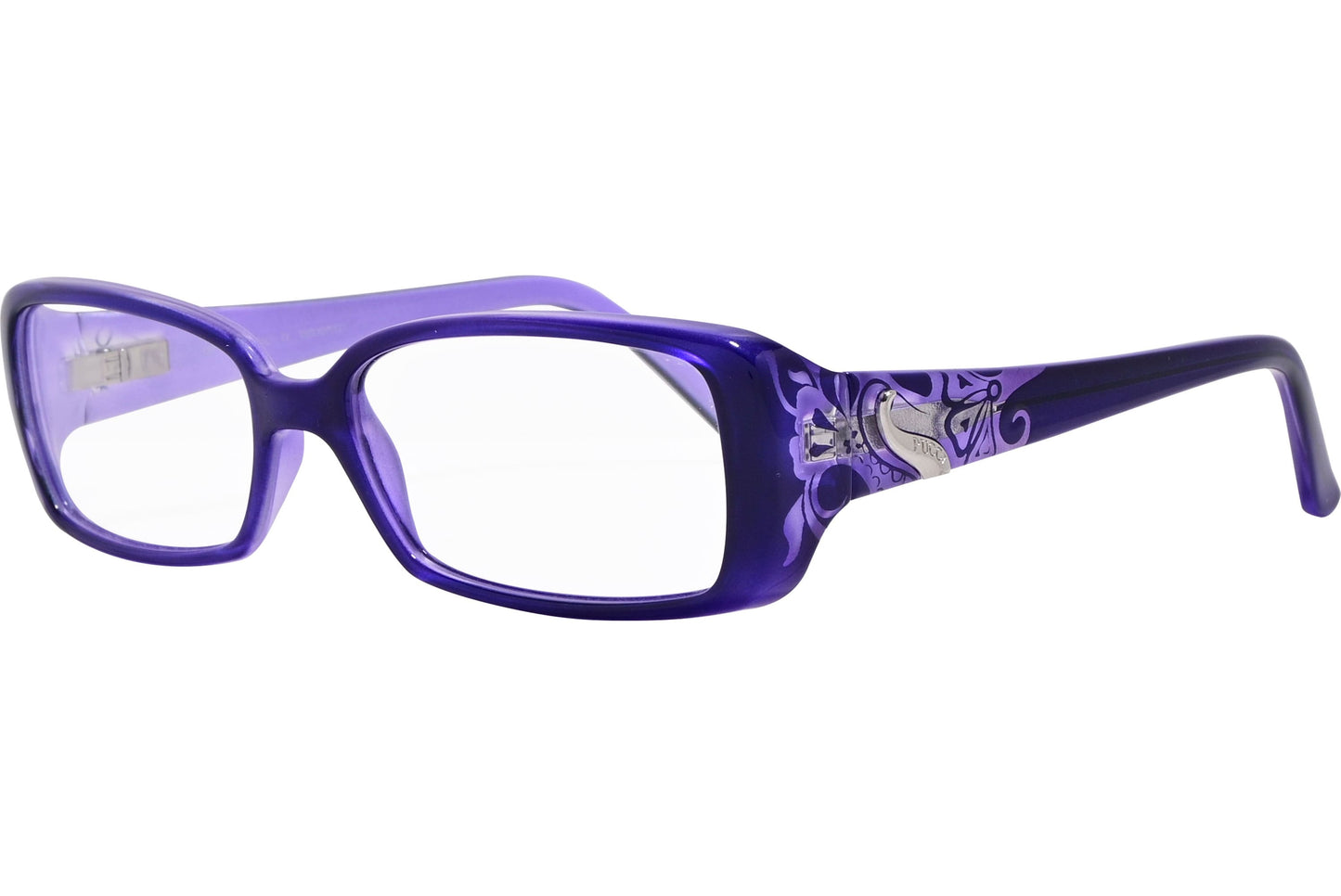 Emilio Pucci Rectangle Purple Eyeglasses Frame Model: EP2661-514