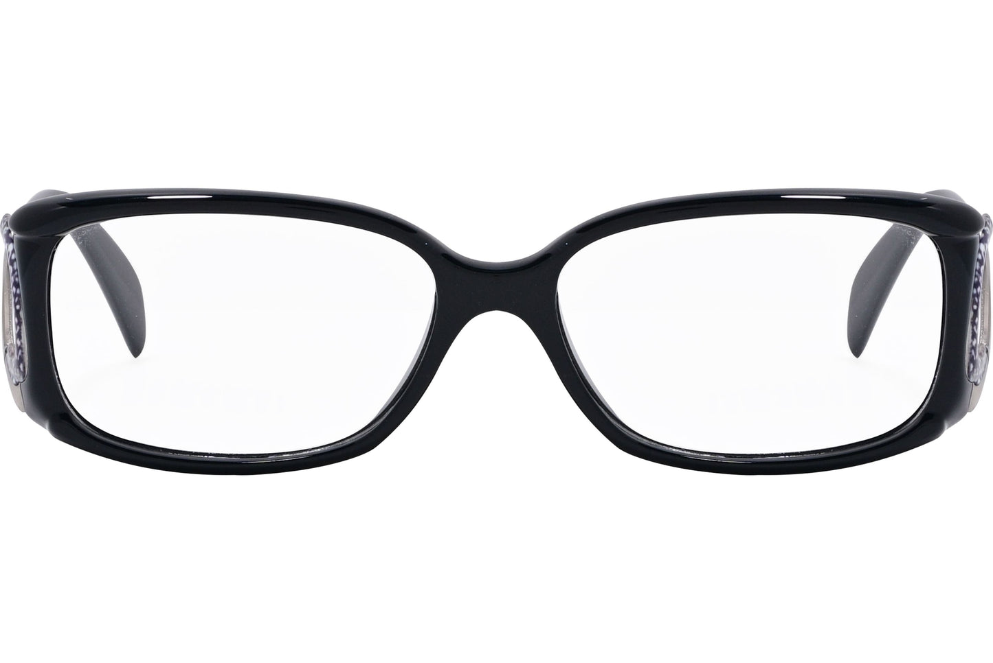 Emilio Pucci Rectangle Black Eyeglasses Frame Model: EP2680-001