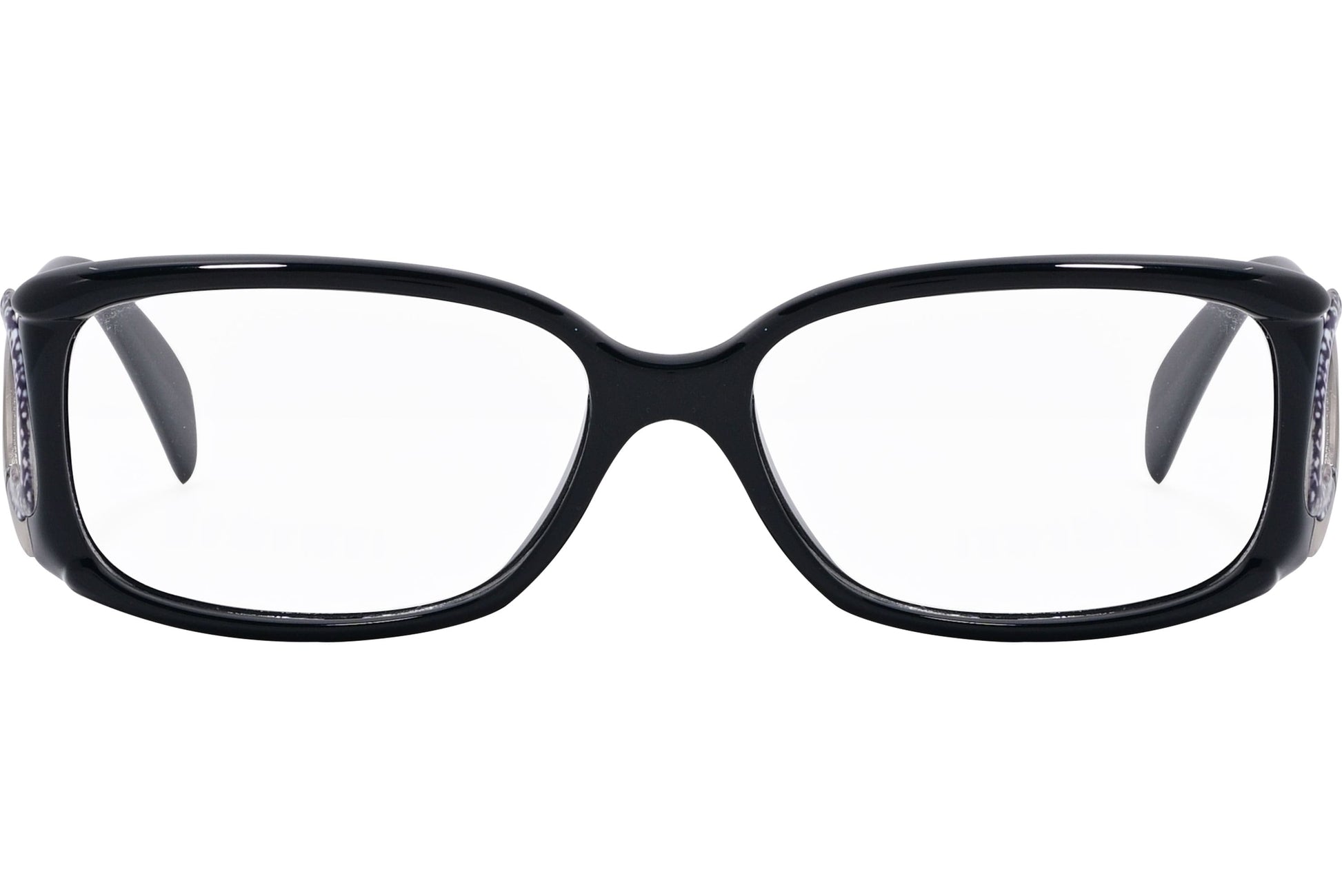 Emilio Pucci Rectangle Black Eyeglasses Frame Model: EP2680-001