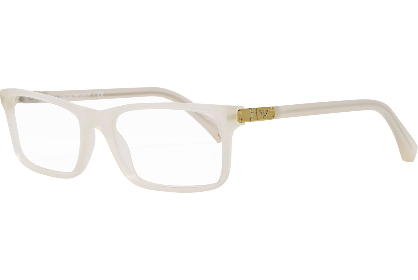 Emporio Armani Rectangle White Eyeglasses Frame Model: EA3005-5082