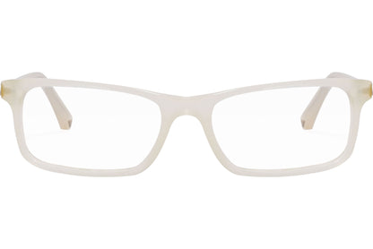 Emporio Armani Rectangle White Eyeglasses Frame Model: EA3005-5082